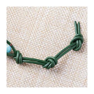 GoodyBeads.com | Blog: How to Make Wrap Bracelets - Make additional knots for an adjustable wrap bracelet.