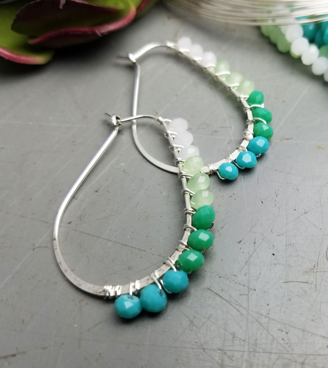 GoodyBeads | Chinese Crystal Ombre Earrings Tutorial