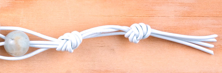 seaside flora leather bracelet tutorial