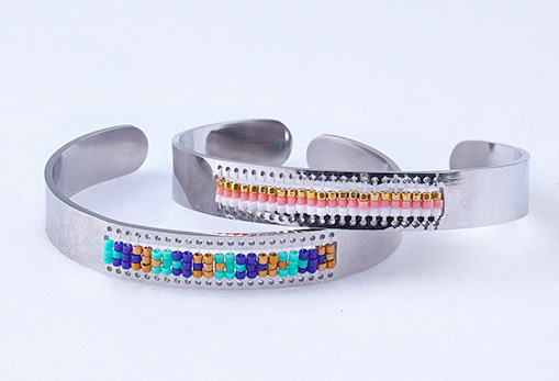 GoodyBeads | Blog Beadable Cuffs Beadable Findings Miyuki Delica Beads