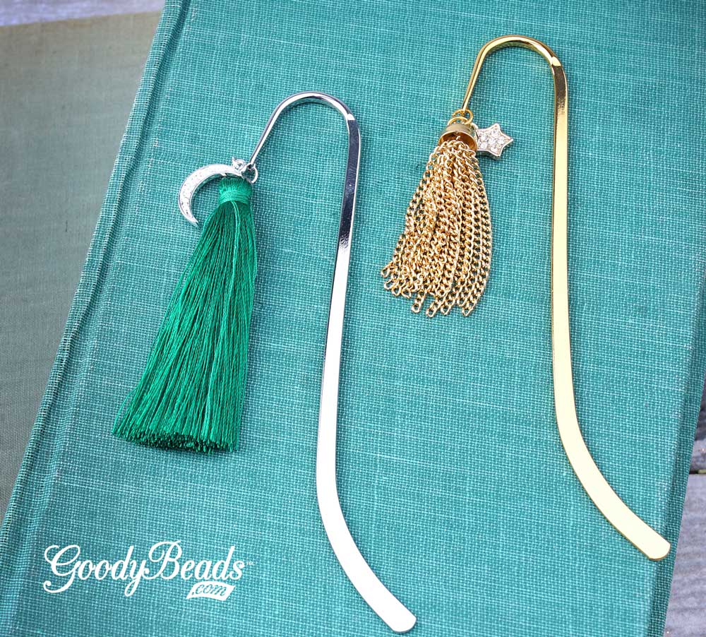 DIY Bookmarks with Tassels 