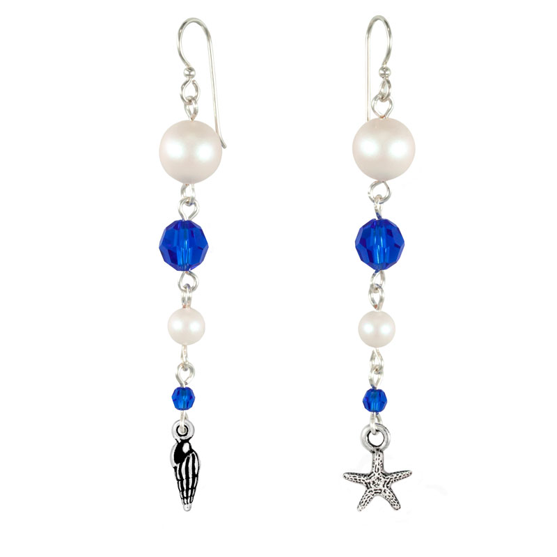 GoodyBeads Blog | By the Sea DIY Earrings FREE Tutorial